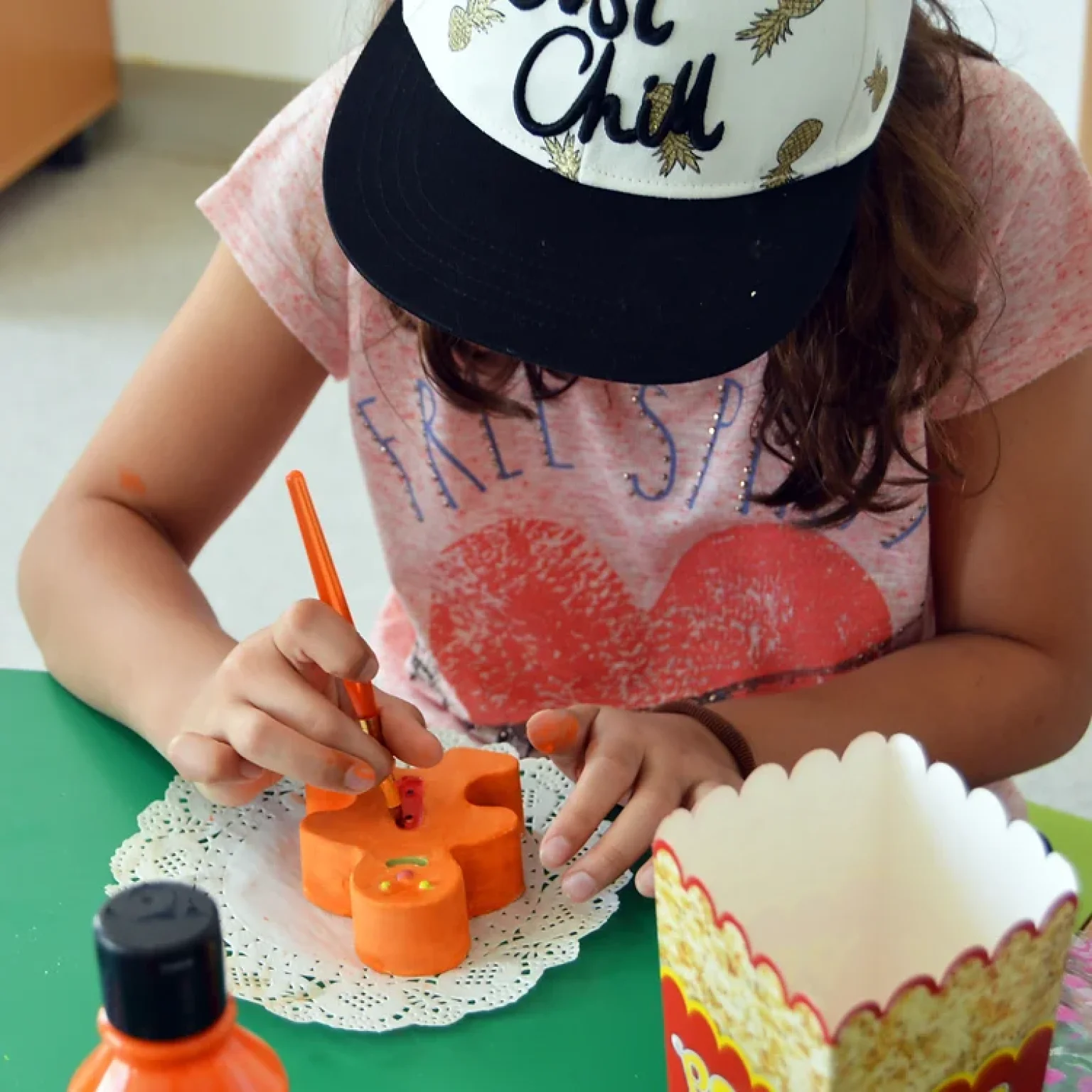 Art Activity by kids at Splash N Bounce event management company in Dubai