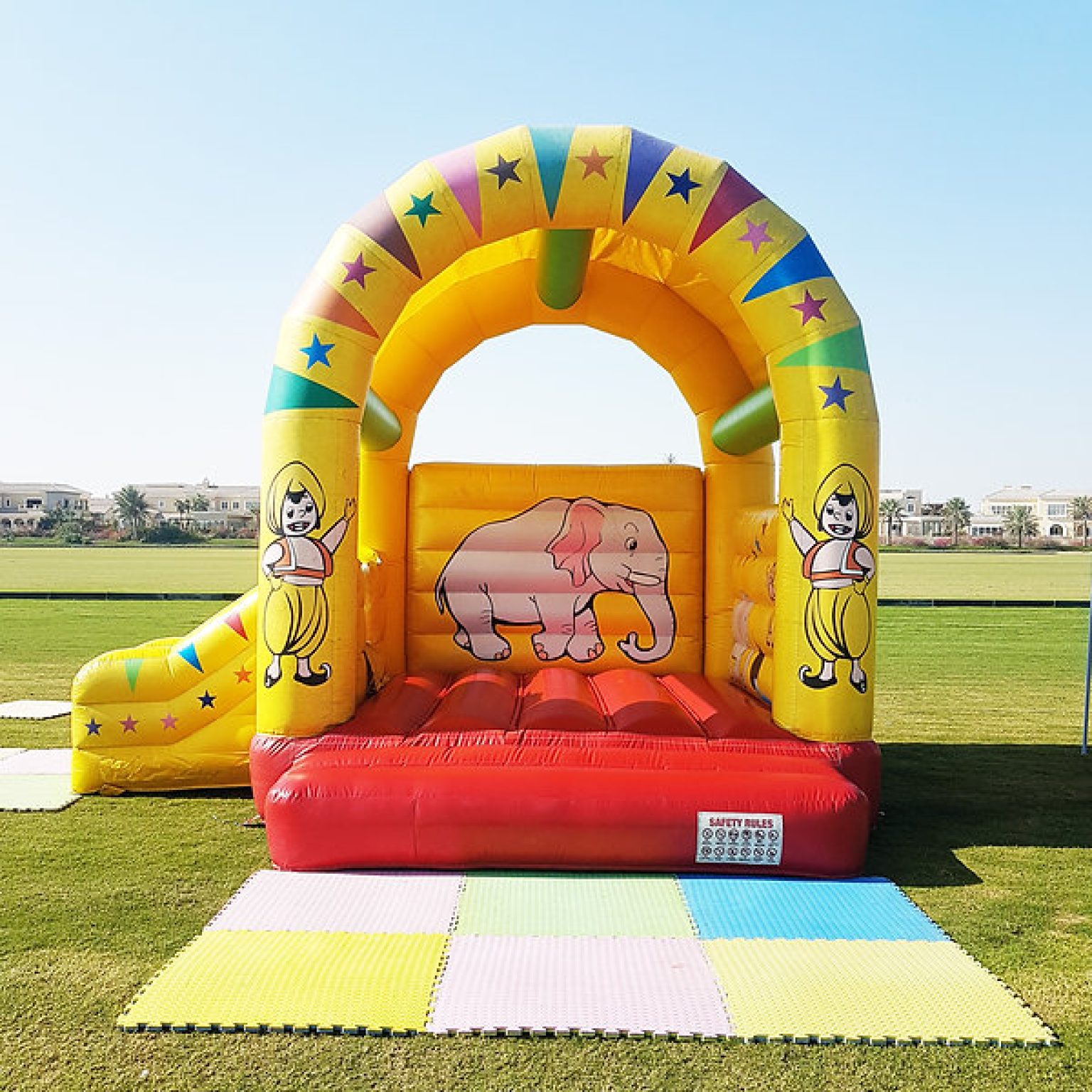 Carnival Bouncy at Splash N Bounce event management company in Dubai