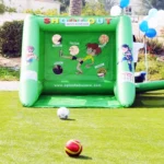 Football Shootout at Splash N Bounce event management company in Dubai