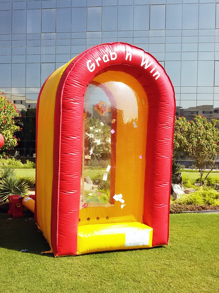 Grab N Win Game at Splash N Bounce event management company in Dubai