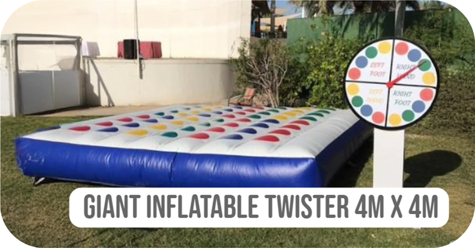 Giant Inflatable Twister 4m x 4m