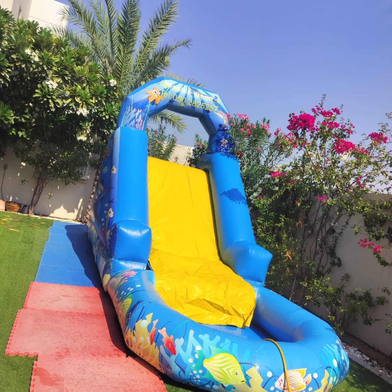 Under the ocean with pool