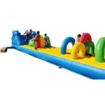 Dolphin Obstacle game at Splash N Bounce event management company in Dubai