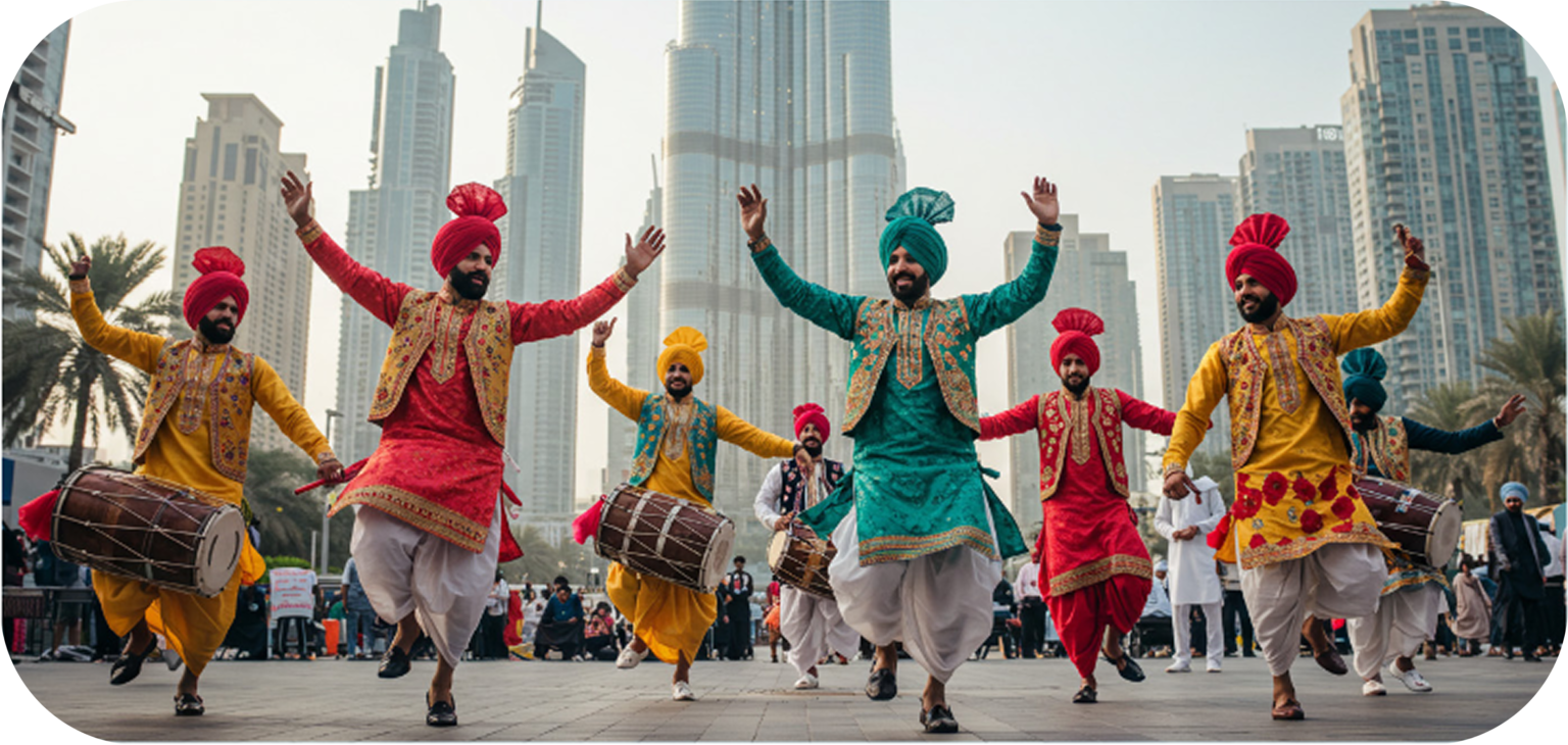 Bhangra Dancers
