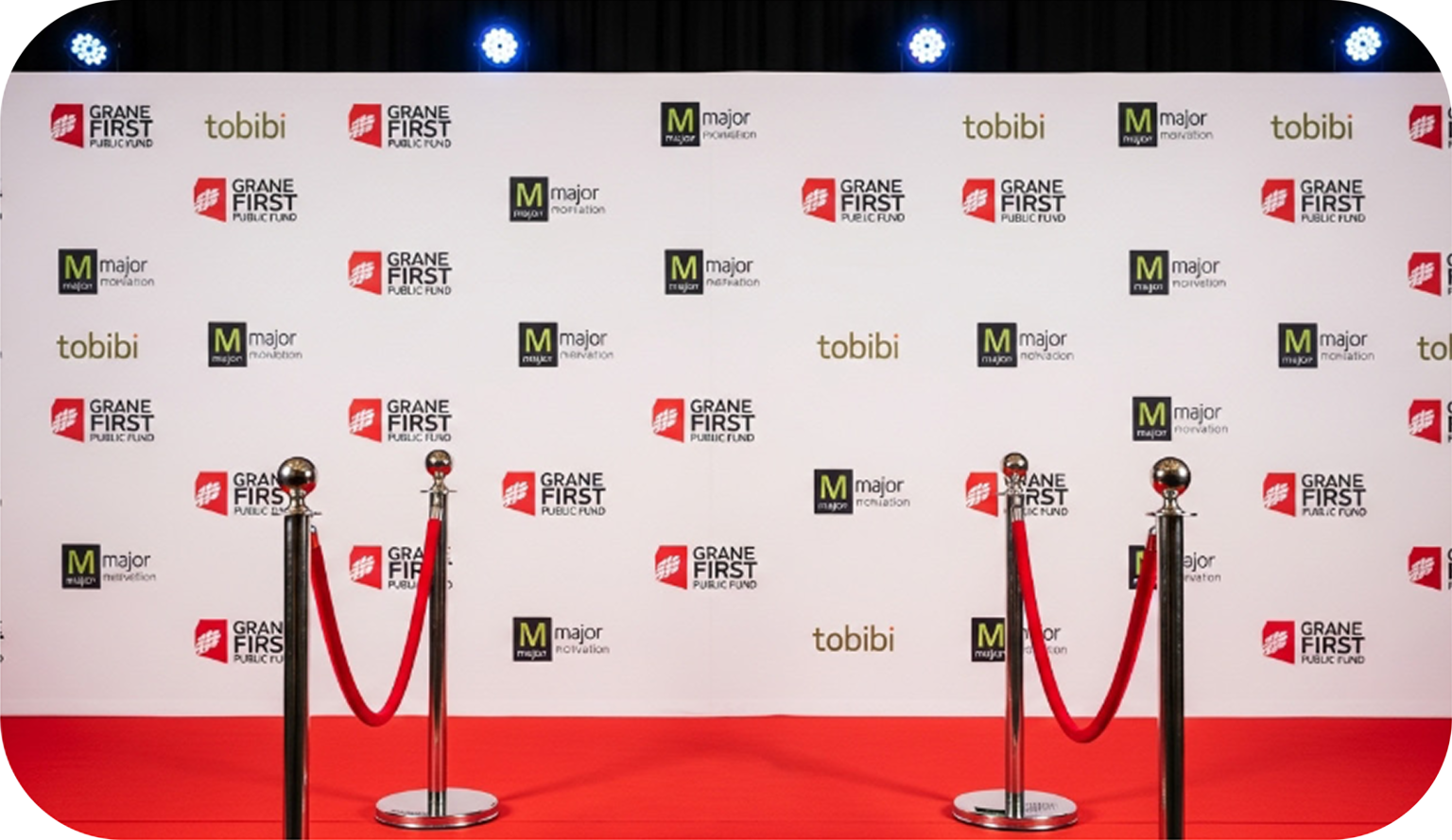 Customized Backdrop Stage