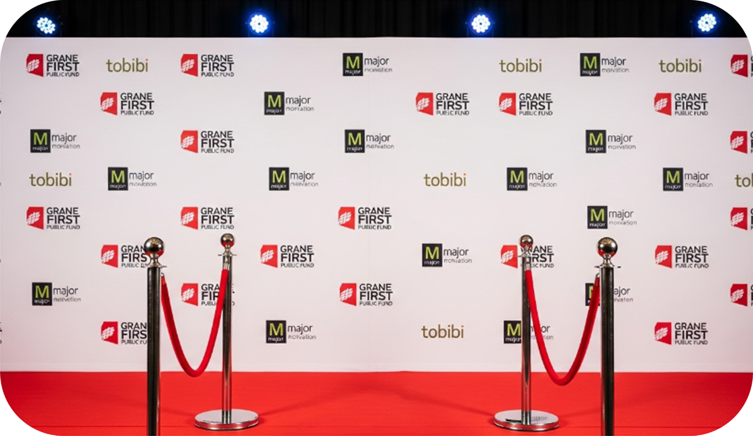 Customized Backdrop Stage