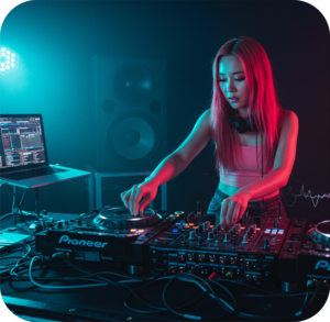 DJ with Sound System