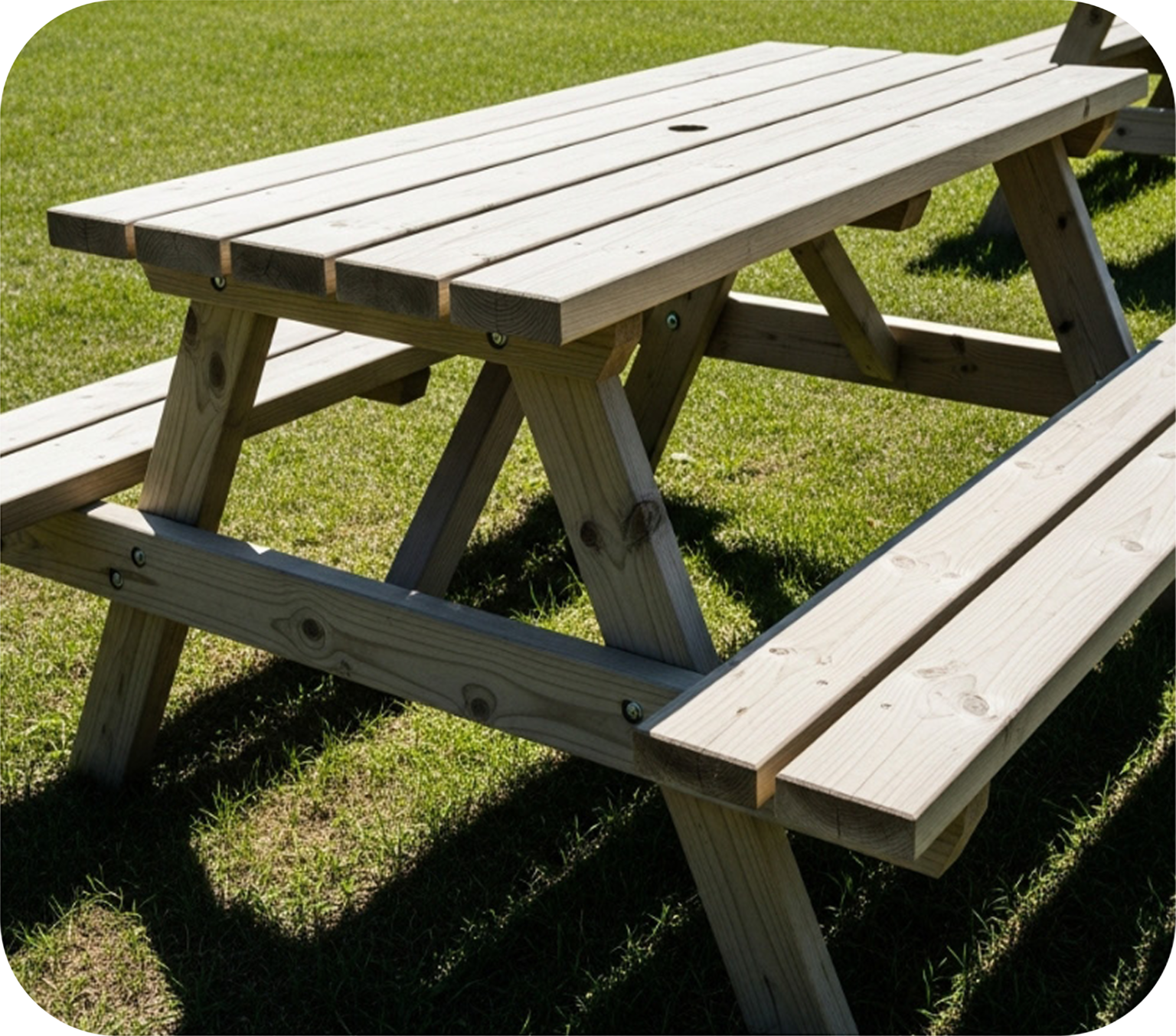 Picnic Benches 1 Bench= 6 People (Min 10 pieces)