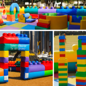 Soft Play Area with Lego Boundary & Lego Station Soft Play Area with Lego Boundary & Lego Station