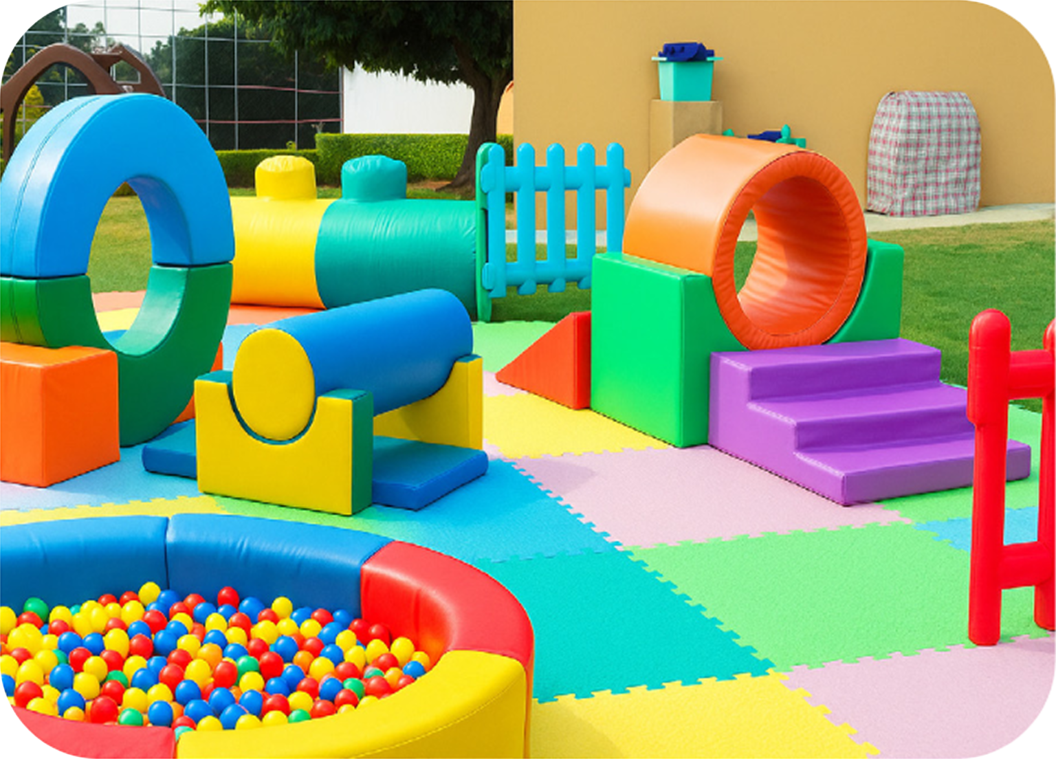 "Soft Play with 5 Elements with Ball Pool"