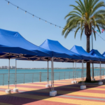 Tents (Red and Blue)