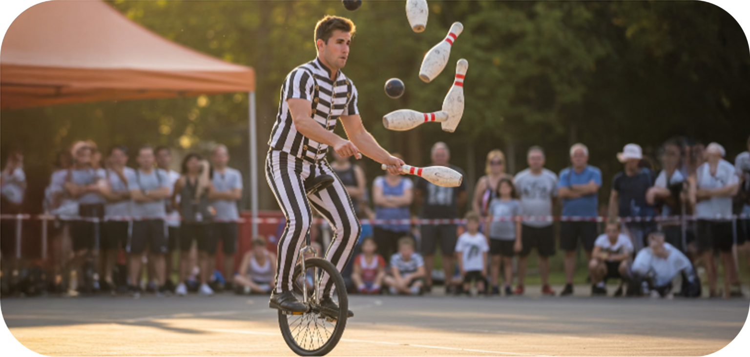 Unicyclist (3 Sets)