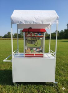Snacks Cart – White 5 bouncy castle